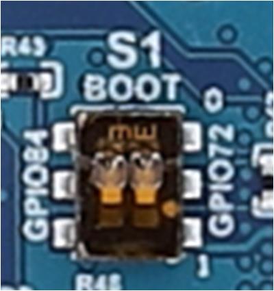 F29H85X-SOM-EVM Boost Mode Selection Switch
          (S1)