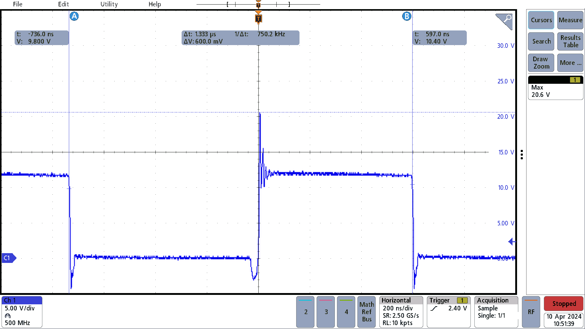 PMP23389 12V Input, 15A
                                        Load; 750kHz Switching Frequency