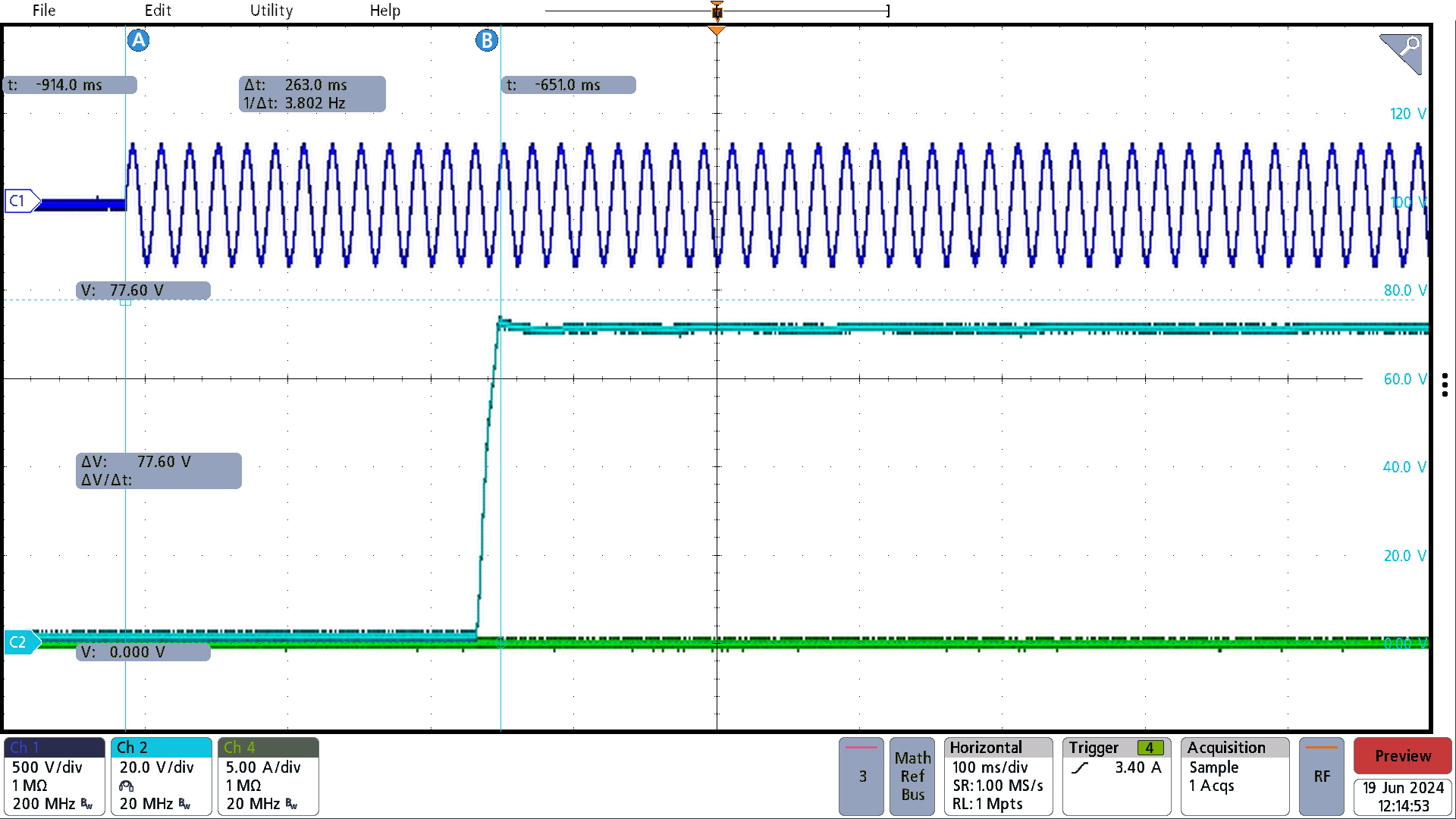 PMP23464 230Vac Input, No Load