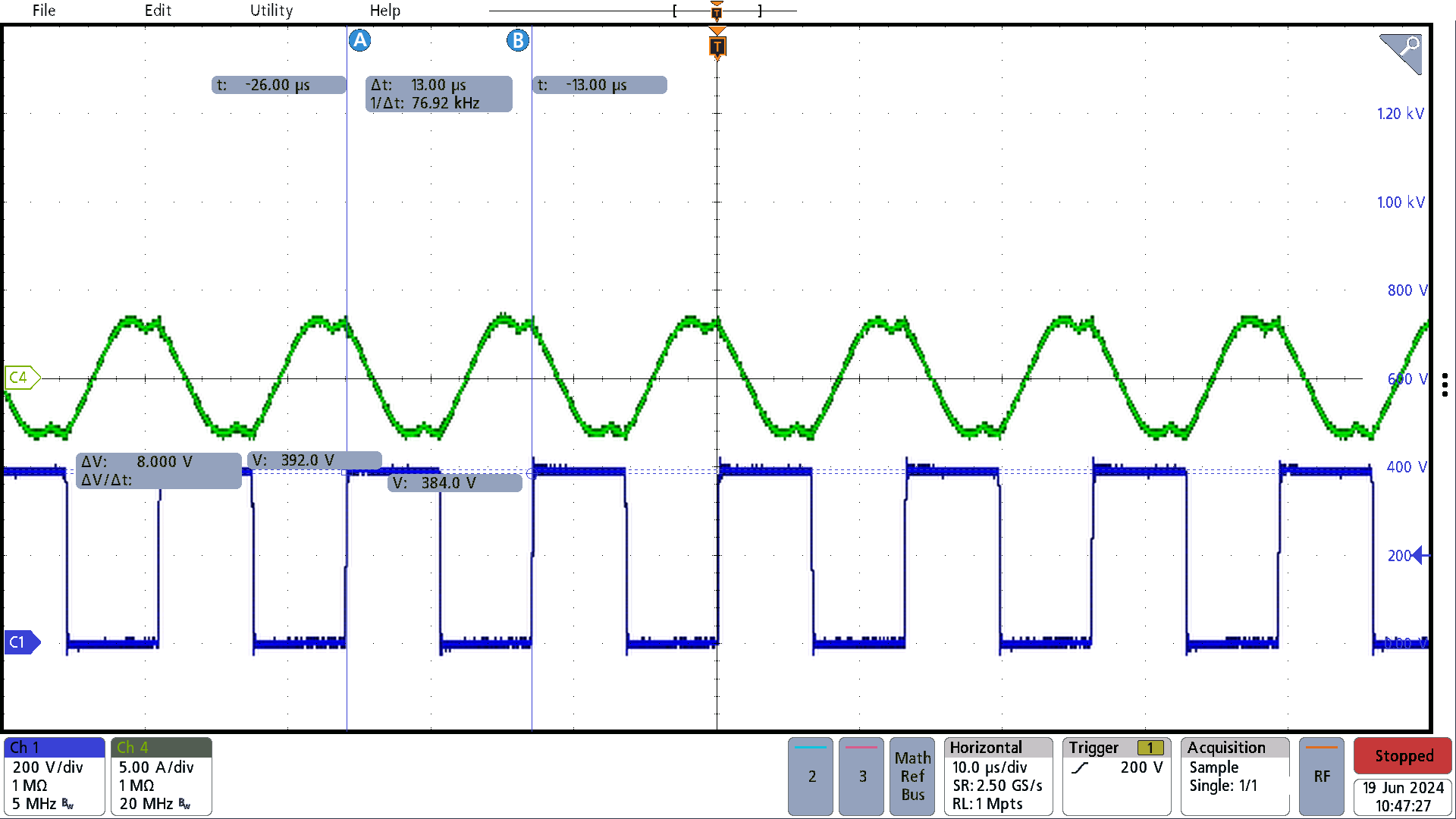 PMP23464 LLC, 71.4V, 3.5A Load