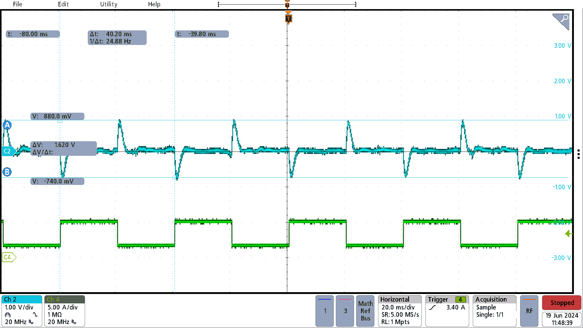 PMP23464 115Vac Input, 71.4V, 1.75A to
            5.25A