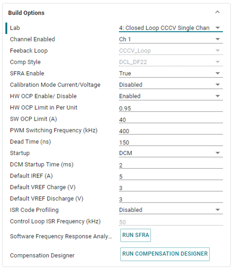 TIDA-010090 Build Options for Lab
                    4