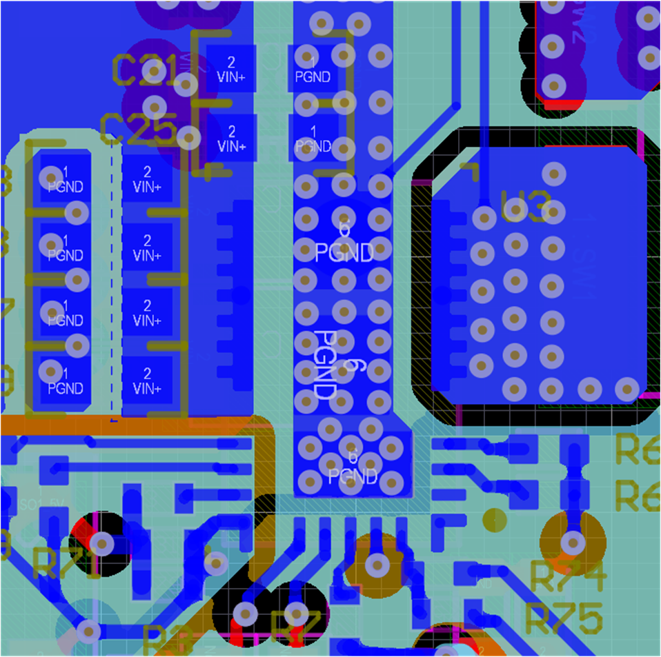 TIDA-010949 LMG2100R026 Layout