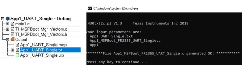 MSP430FR_generate_txt_and_convert_to_c.jpg