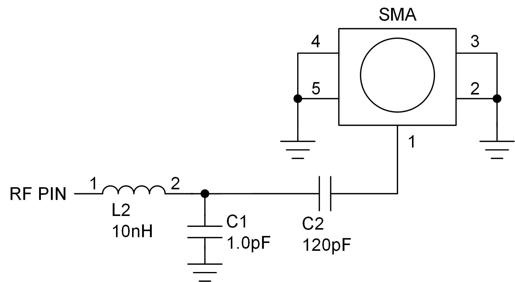 CC1354P10-6 采用内部偏置时的单端仅 Rx (868/915MHz)