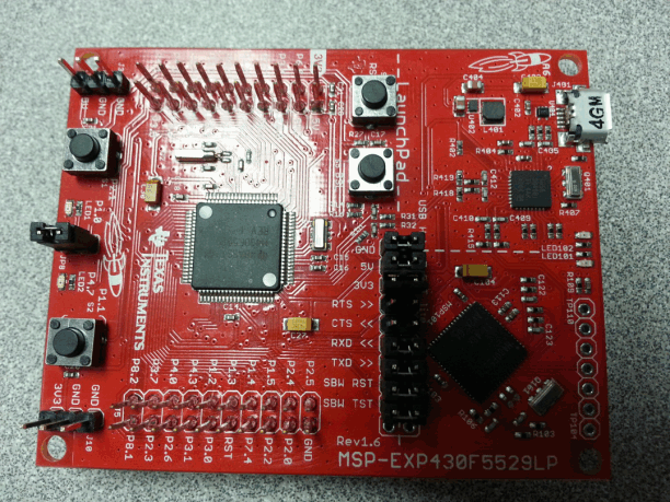 DP83867 MSP430 LaunchPad