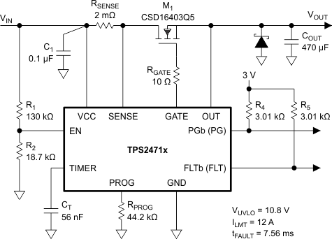 TPS24710 TPS24711 TPS24712 TPS24713 fp_circuit_slvsaf2.gif