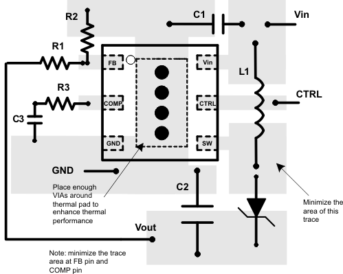 TPS61170-Q1 pcb_layout_lvs789.gif