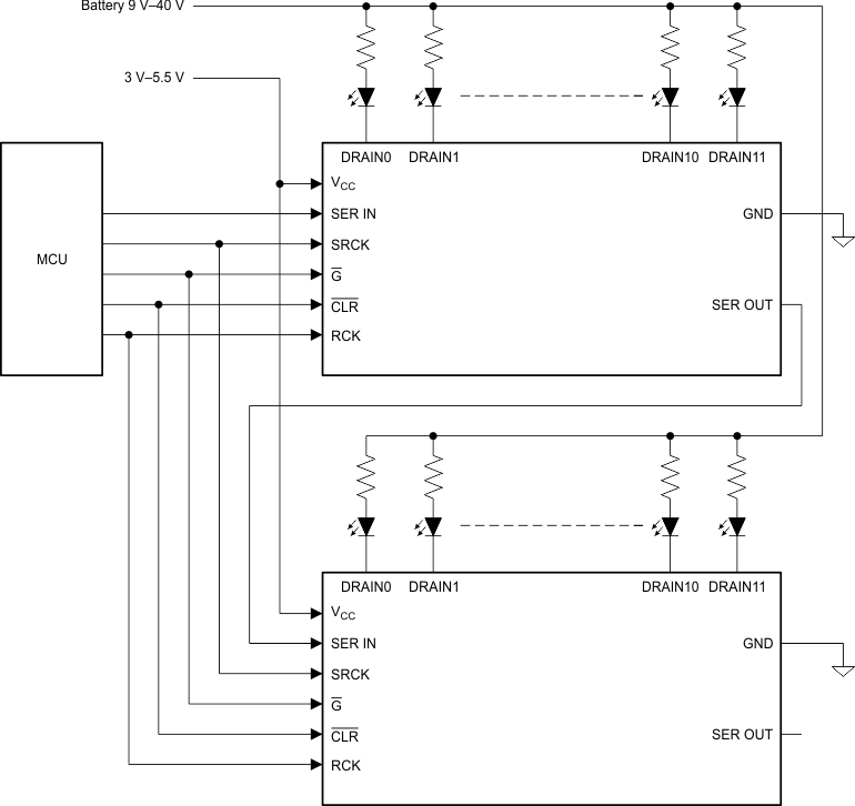 TLC6C5912-Q1 Typ_App_Circuit_SLIS141.gif