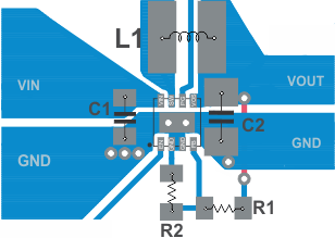 TLV62080 TLV62084 TLV62084A SLVSAK9_layout_new.gif