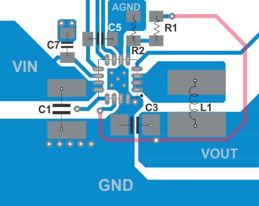 TLV62130 TLV62130A SLVSAG7_layout.gif