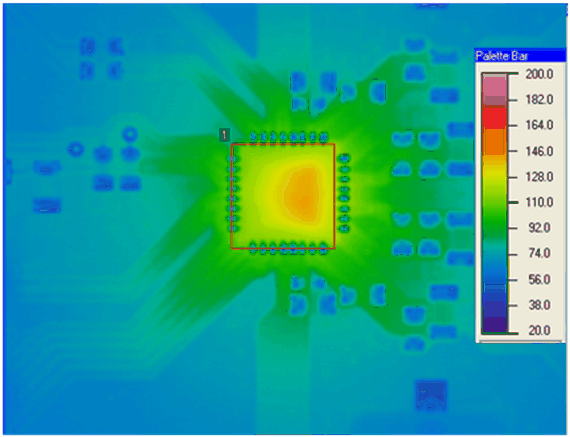 TPA3131D2 TPA3132D2 BurstThermalImage.gif