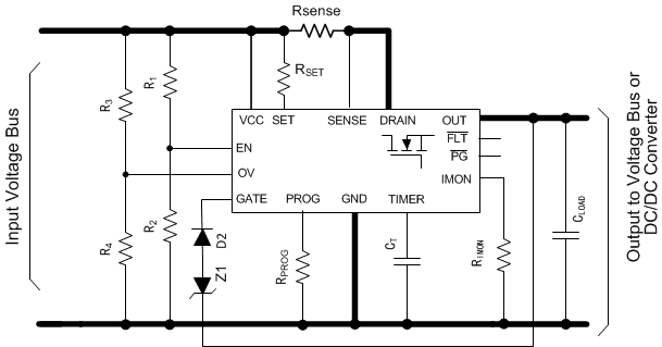 TPS24750 TPS24751 Figure45_Negative_Gate_Protection.gif