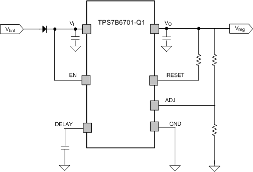 TPS7B6701-Q1 TPS7B6733-Q1 TPS7B6750-Q1 alt_adj_slvscb2.gif