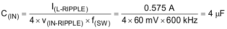 TPS92601-Q1 TPS92602-Q1 eq28_Cin_SLUSBP5.gif