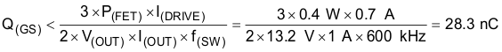 TPS92601-Q1 TPS92602-Q1 eq57_Qgs_SLUSBP5.gif