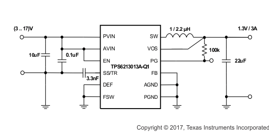 TPS62130A-Q1 TPS62133A-Q1 TPS6213013A-Q1 SLVSCC2_app1.3V.gif