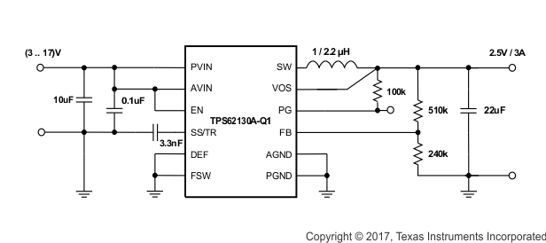 TPS62130A-Q1 TPS62133A-Q1 TPS6213013A-Q1 SLVSCC2_app2.5V.gif