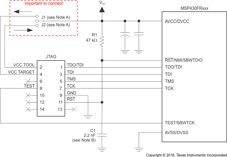 MSP430FR6979 MSP430FR69791 MSP430FR6977 MSP430FR6928 MSP430FR6927 MSP430FR69271 app_signal_conn_4wire_jtag.gif