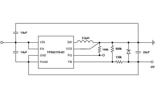 TPS62170-Q1 TPS62171-Q1 TPS62172-Q1 SLVSCK7_inverter.gif