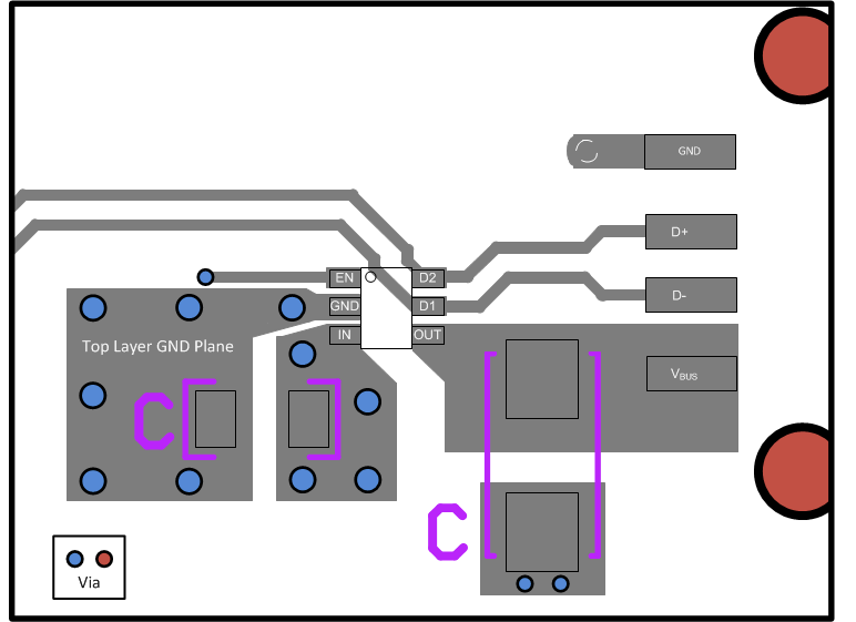 TPD3S014 TPD3S044 TPD3S0x4_Layout2.gif