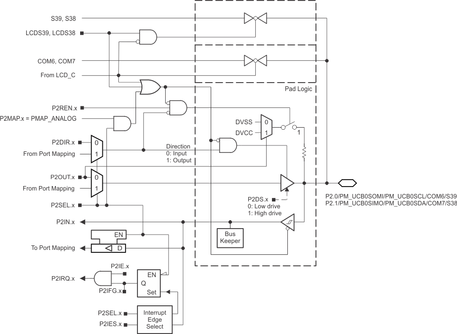 MSP430F67641A MSP430F67621A p2_01_pn_slas731.gif