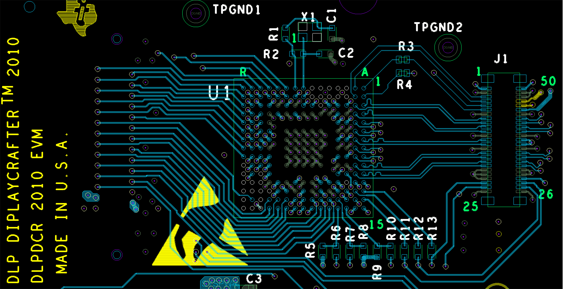 DLPC150 layout_example_LPS038.gif