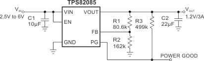 TPS82085 TPS82084 1.2V_typ_app.gif