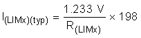 TPS7B7701-Q1 TPS7B7702-Q1 tps7b77-ilim-typ-equation.gif