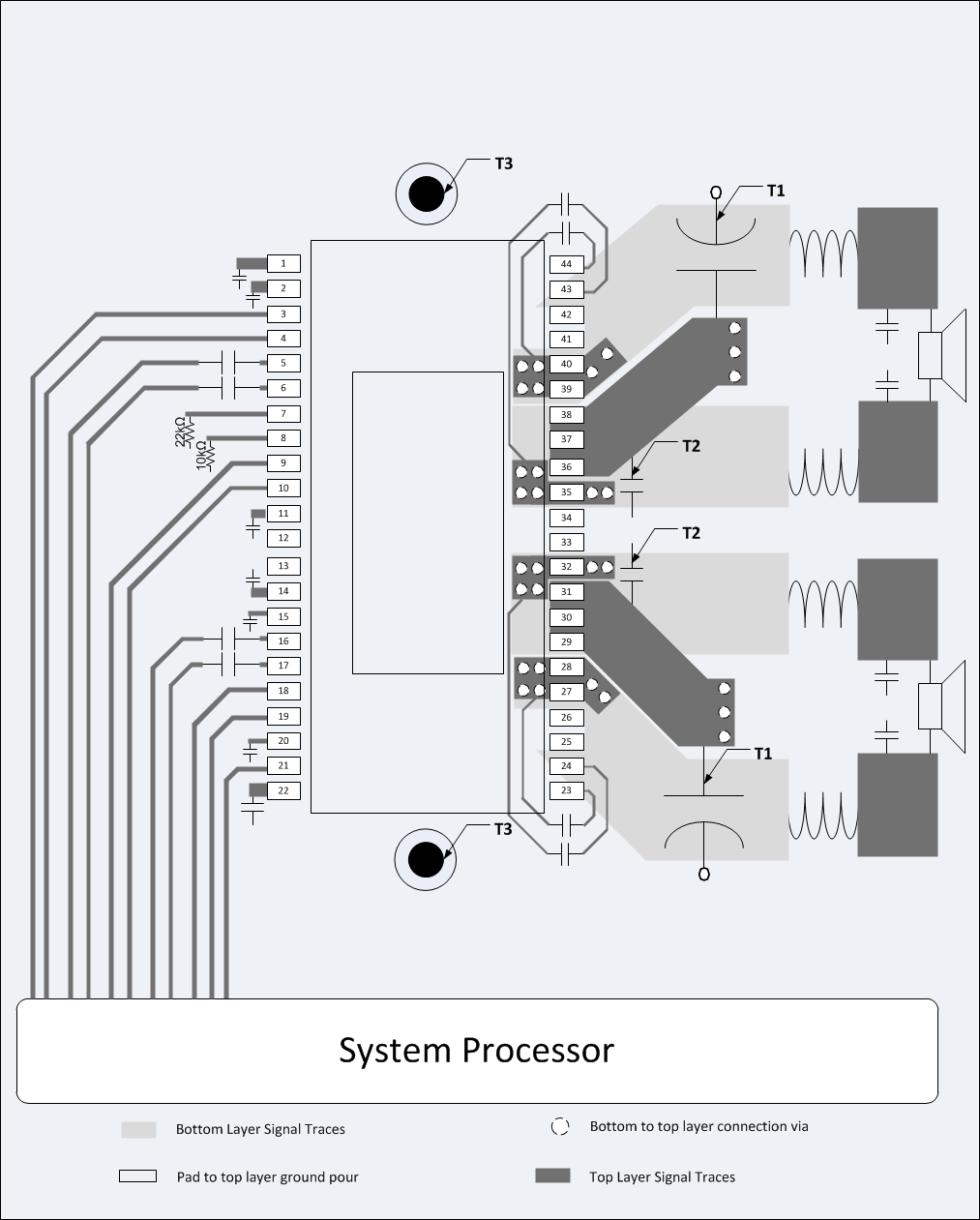 TPA3251D2 LayoutExampleBTL.gif