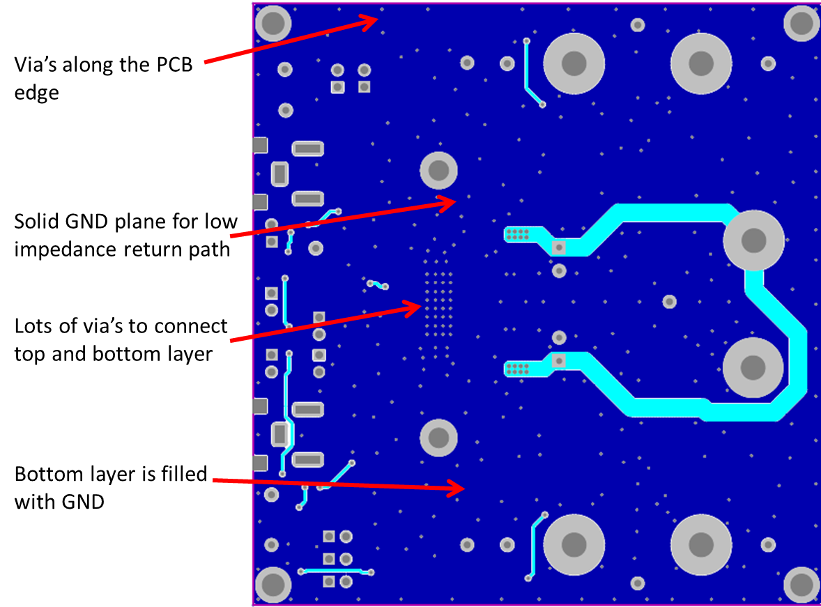 TPA3116D2-Q1 TPA3118D2-Q1 layoutex2.png