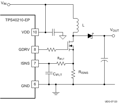 TPS40210-EP fbd_curr_sense_comp_lusc89.gif