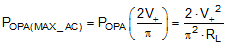 OPA1622 ai_acmaxpwr_eq.gif