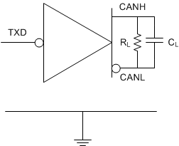 TCAN330 TCAN332 TCAN334 TCAN337 TCAN330G TCAN332G TCAN334G TCAN337G Supply_Test_Circuit_sllseq7.gif