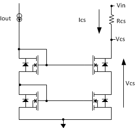 TPS7H1101-SP Cascode_NMOS_slvsas4.gif