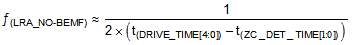 DRV2605L-Q1 eq_f_ol_secondCycle_slos854.gif