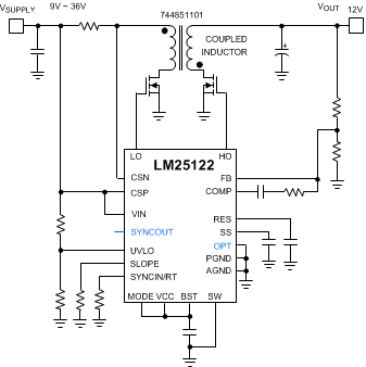 LM25122-Q1 Non_Isol_Synch_Flyb_SNVSAF0.gif