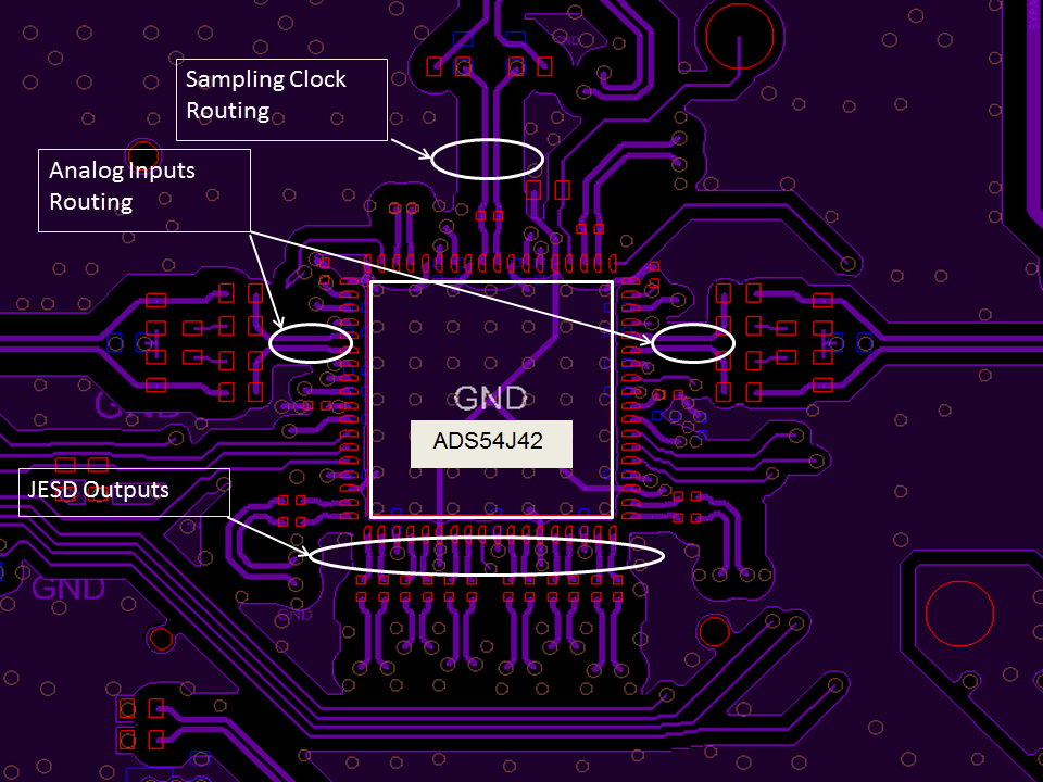 ADS54J42 evm_layout_sbas756.png