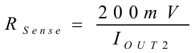 TPS62770 eq_Rsense_current_mode.gif