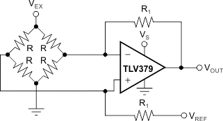 TLV379 TLV2379 TLV4379 ai_single_amp_bridge_bos785.gif