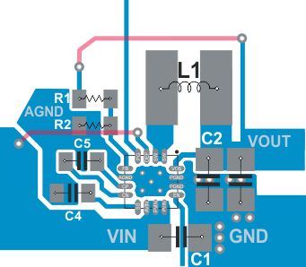 TLV62095 TLV62095_layout.gif