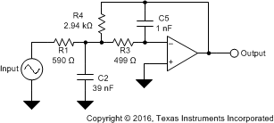 OPA377-Q1 OPA2377-Q1 OPA4377-Q1 typ_app_lpf_sbos797.gif