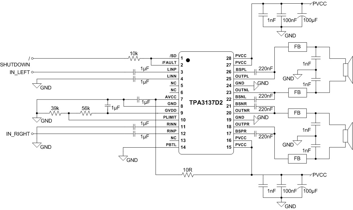 TPA3137D2 TypAppSchBTL_SLOS956.gif