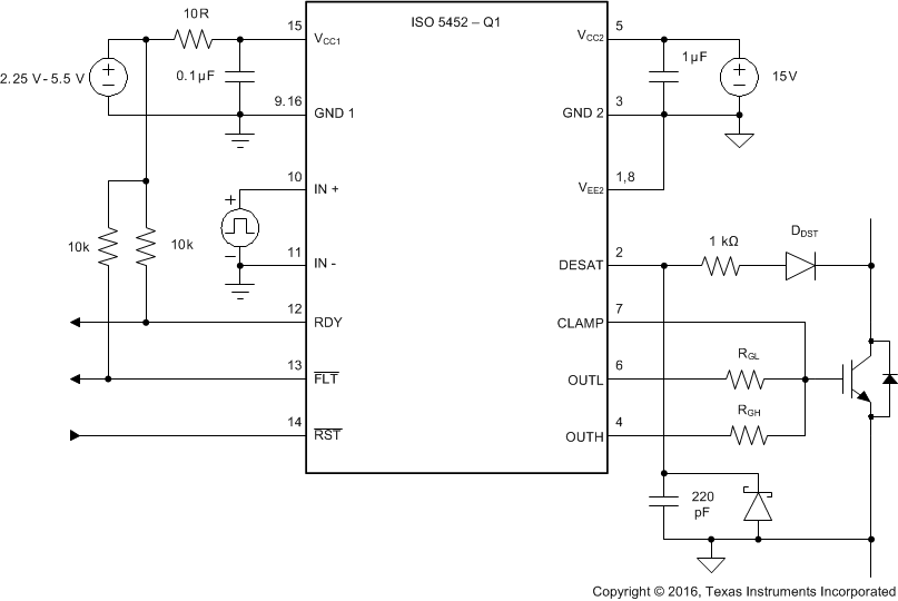 ISO5452-Q1 Application_Unipolar_SLLSEQ5.gif