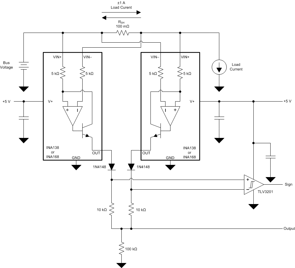 INA138 INA168 bi_directional_load_current_sbos122.gif