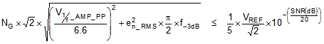 ADS8900B ADS8902B ADS8904B apps_eqn_noise_bas547.gif