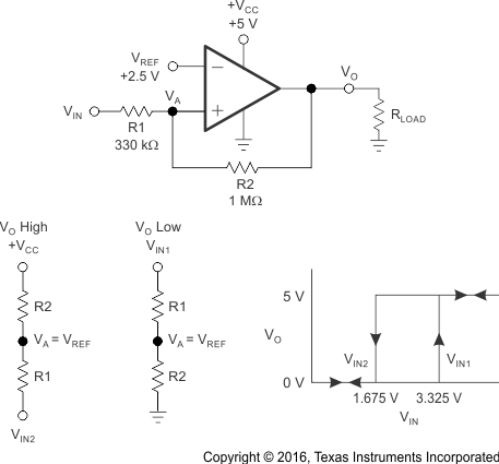 TLV3201-Q1 TLV3202-Q1 ai_noninverting_bos561.gif