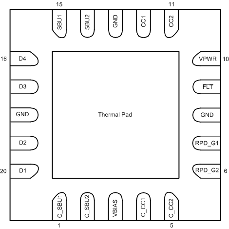 TPD8S300 TPD8S300_Pin_Out_4.gif