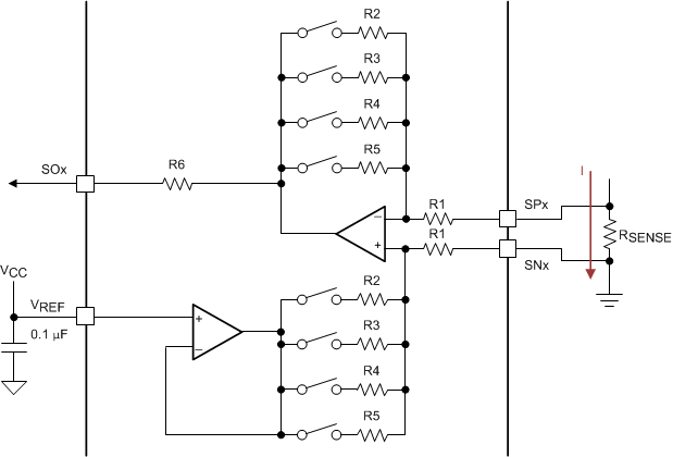 DRV8320 DRV8320R DRV8323 DRV8323R amp_output_unidirectional_01_slvsdj3.gif