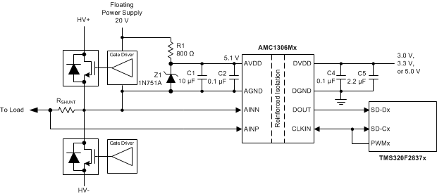 AMC1306E05 AMC1306E25 AMC1306M05 AMC1306M25 ai_pwr_bas734.gif